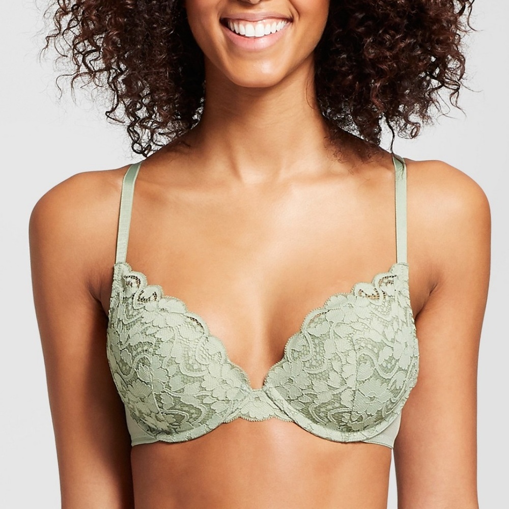Women's High Apex Lace Push Up Bra - Xhilaration